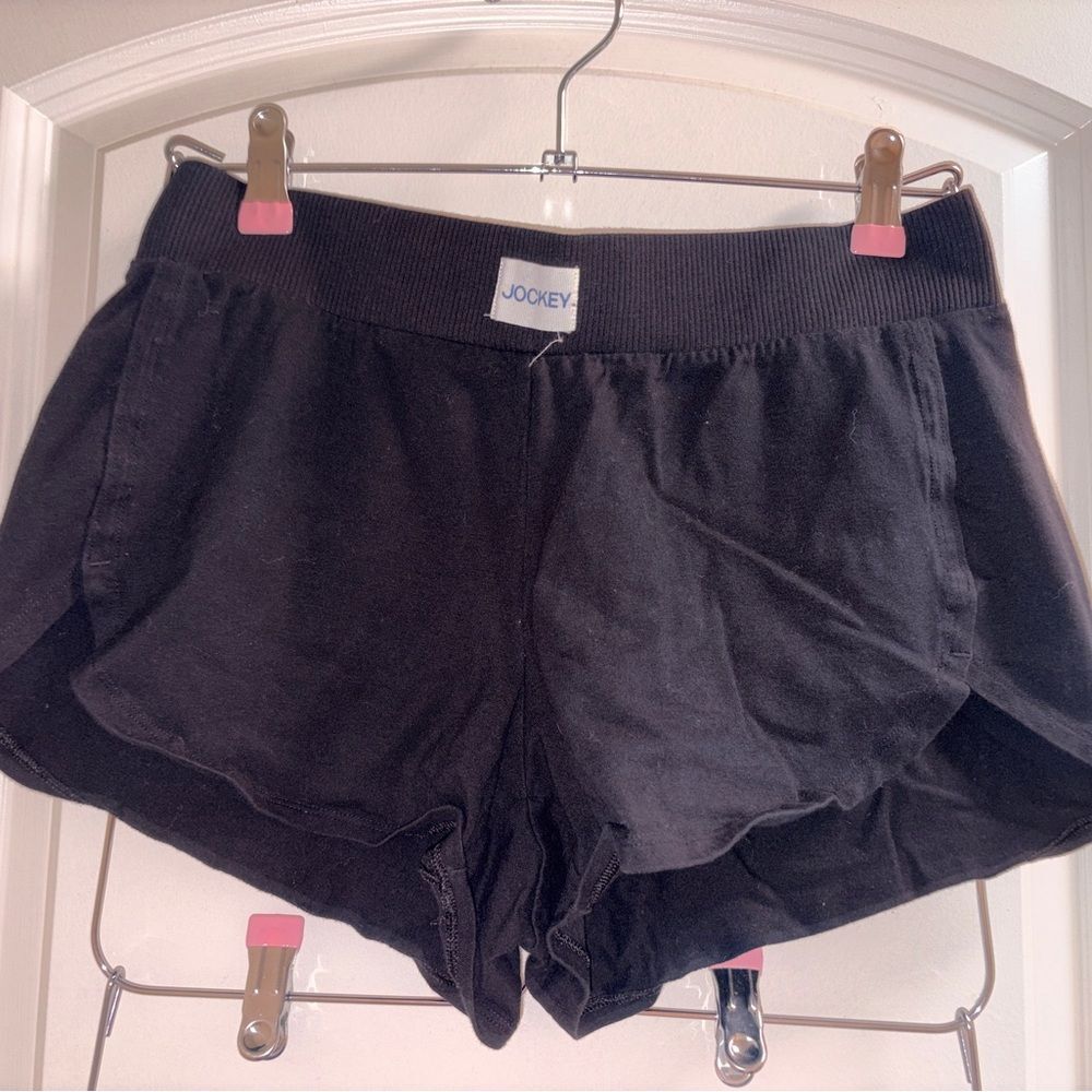 Jockey Women's Classic Black Athletic Shorts